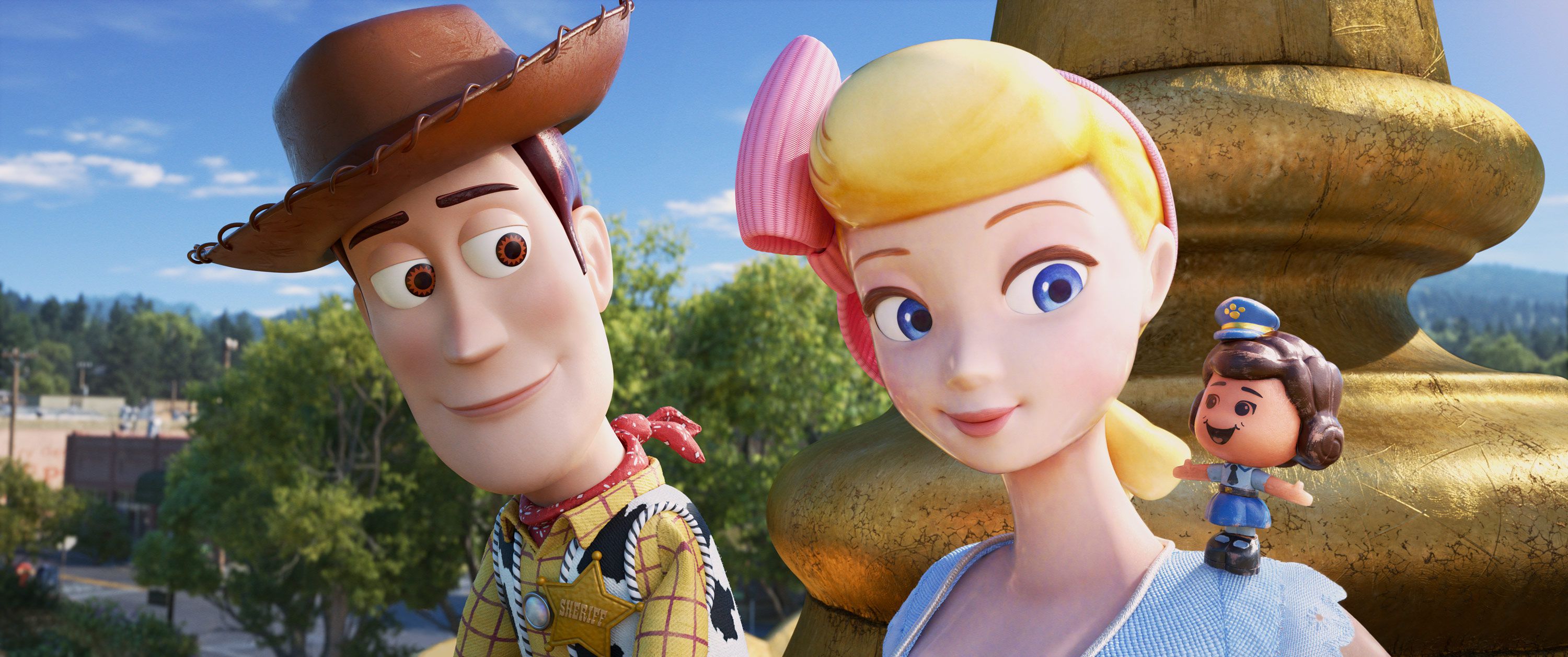 Toy Story 4 Woody con Bo Peep